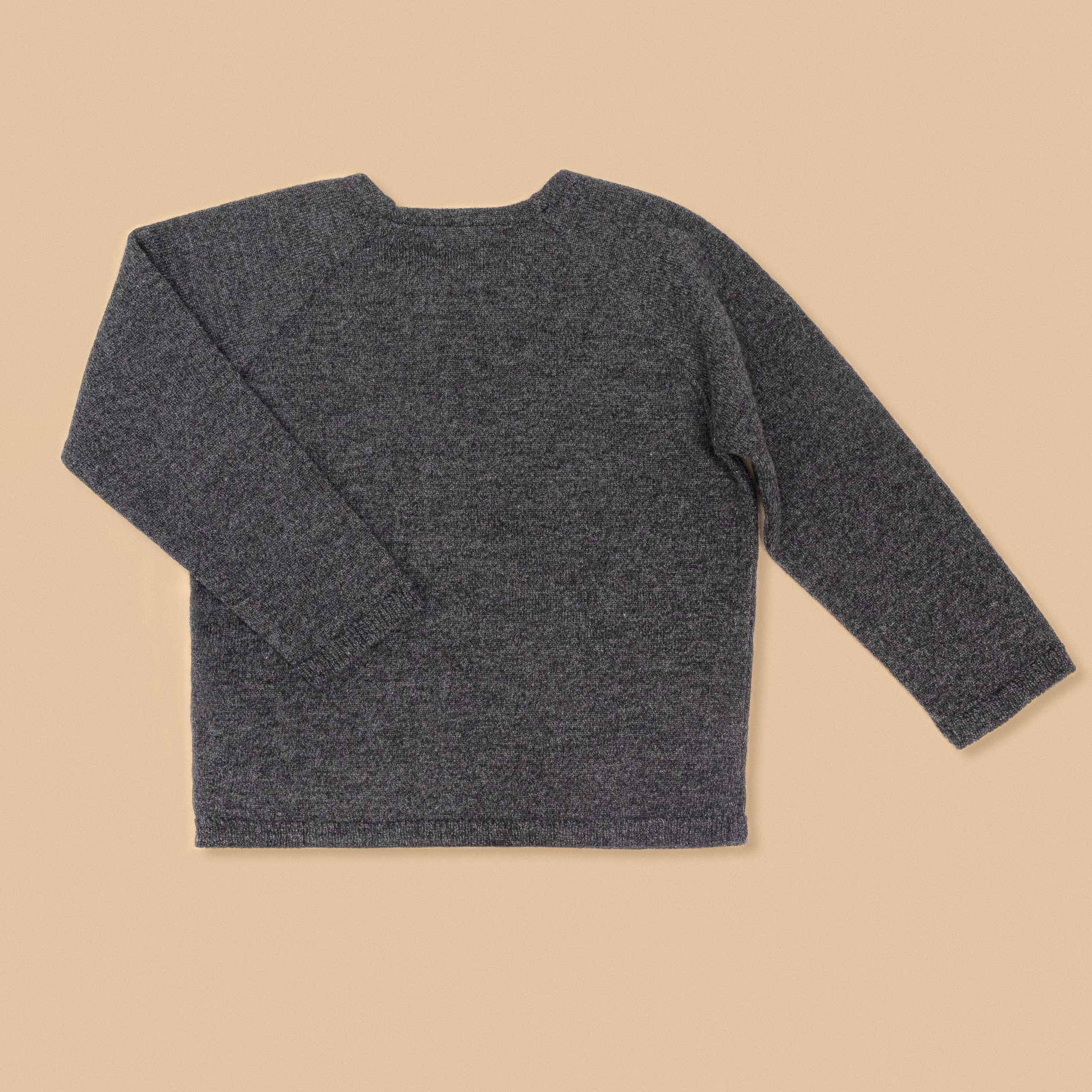 Kids Wool Sweater Graphite